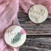 Thank You 1 Thank You Cookie Stamp, Teacher Gift, Gifting, Mother's Day, Father's Day