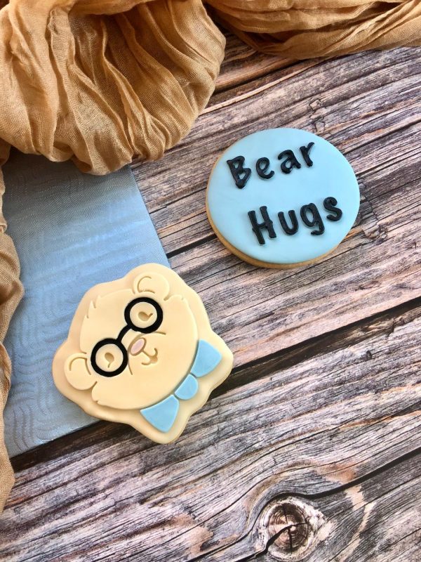 Bear Hugs Fondant Embosser, Daddy Bear, I Love You Beary Much, Bear Theme, Teddy