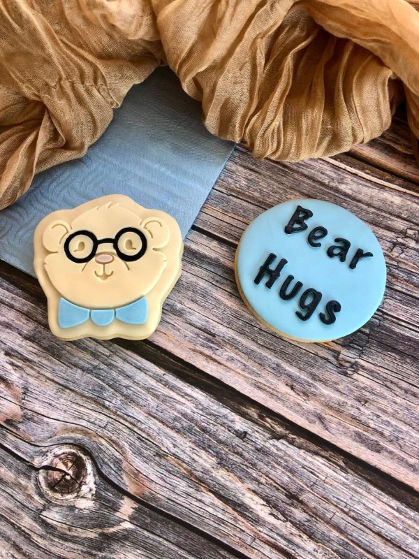 Bear Hugs Fondant Embosser, Daddy Bear, I Love You Beary Much, Bear Theme, Teddy