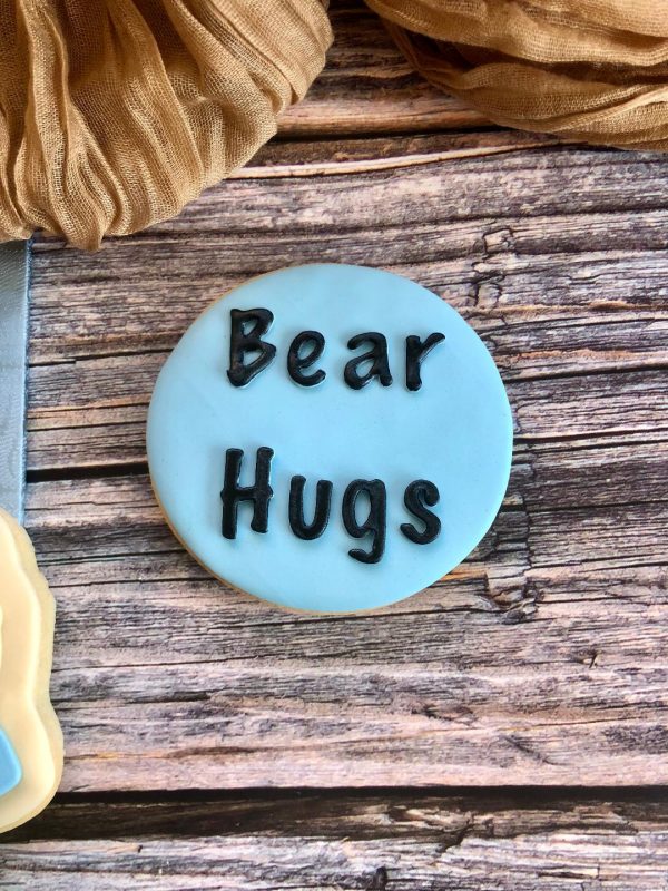 Bear Hugs Fondant Embosser, Daddy Bear, I Love You Beary Much, Bear Theme, Teddy