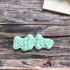 Best Tea Cookie Cutter and Fondant Stamp Embosser, Bestie, Tea Theme, Afternoon Tea
