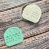 burger 2 Burger Cookie Cutter and Fondant Stamp Embosser, BBQ Theme, Hamburger