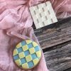 Check Pattern Fondant Stamp Embosser, Chequered, Square Pattern, Chess Board