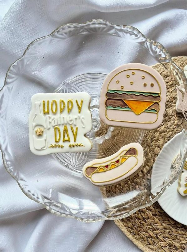 Hot Dog Cookie Cutter and Fondant Stamp Embosser, Bratwurst, Weiner, Food, Carnival, Festival, NYC, New York