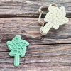 Windmill Cookie Cutter and Fondant Stamp Embosser, Pinwheel, Summer, Whimsical