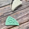 pizza 2 Pizza Cookie Cutter and Fondant Stamp Embosser, TNMT, Pizza Slice, New York, Italy, Italian