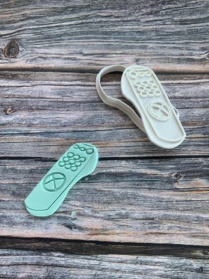 Remote Control Cookie Cutter and Fondant Stamp, Father's Day, New Home, House