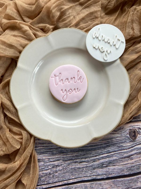 Thank You Cookie Stamp Thank You Cookie Stamp