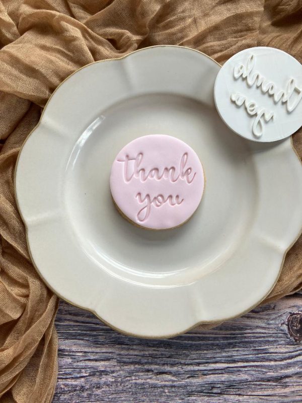 thank you 2 Thank You Cookie Stamp, Teacher Gift, Gifting, Mother's Day, Father's Day