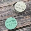 First Day at School Cookie Cutter and Fondant Stamp, Back to School, New Starter