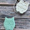 IMG_0796 Wise Owl Cookie Cookie Cutter and Multi Pop Embosser, Thank You Teacher, Bird