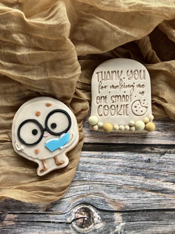 One Smart Cookie Cookie Cutter and Multi Pop Embosser, Thank You Teacher, Cute Cookie