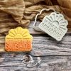 IMG_0940 Little Ray of Sunshine Cookie Cutter and Fondant Stamp Embosser, Summer, New Baby, Son, Sun