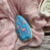 IMG_0981 Surf Board Cookie Cutter and Fondant Stamp Embosser, Hippie Vibes, Summer, Vacation, Surfing