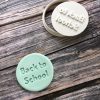 Back to School Cookie Cutter and Fondant Stamp, First Day, New Term, High School