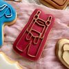 Lederhosen Cookie Cutter and Fondant Stamp Embosser, Oktoberfest, Clothes, German Theme