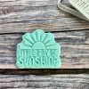 Little Ray 3 Little Ray of Sunshine Cookie Cutter and Fondant Stamp Embosser, Summer, New Baby, Son, Sun