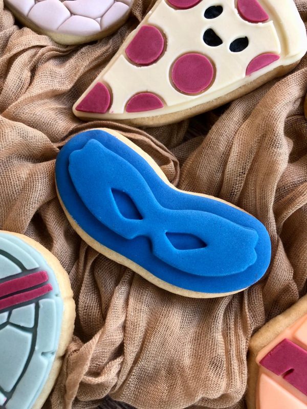 Masks 4 Ninja Mask Cookie Cutter and Fondant Stamp Embosser, Eye Mask, Masquerade, TNMT