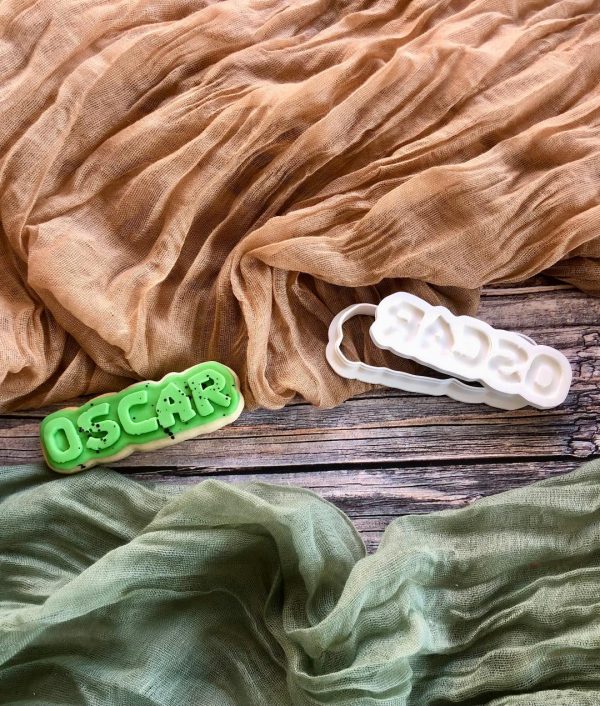 Oscar 1 Personalised Ninja Turtle Theme Cookie Cutter and Fondant Stamp Embosser, TNMT, The Turtles