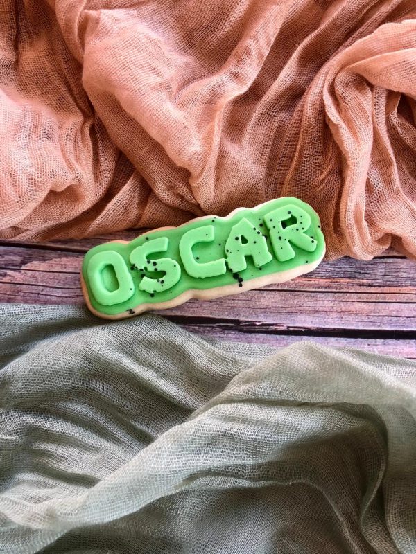 Oscar 3 Personalised Ninja Turtle Theme Cookie Cutter and Fondant Stamp Embosser, TNMT, The Turtles