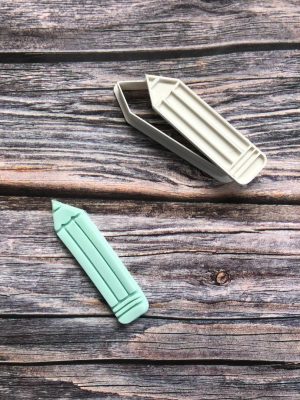 Pencil Cookie Cutter and Fondant Stamp, Thank You Teacher, Back to School, Stationery