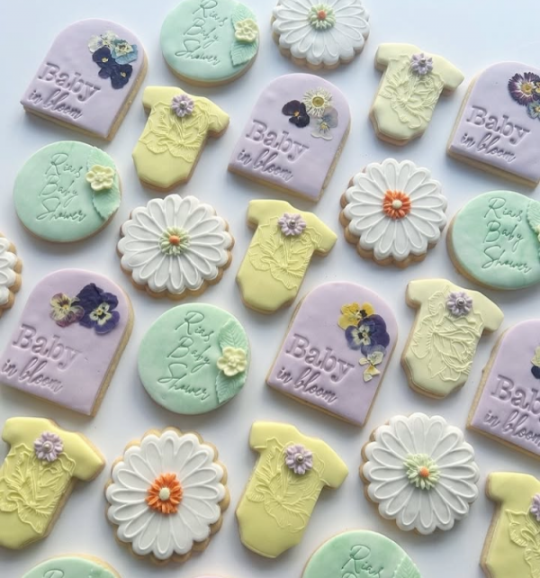 Baby In Bloom Cookie Cutter and Stamp