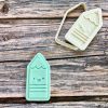Pencil Cookie Cutter and Fondant Stamp Embosser, Smiley Pencil, Thank You Teacher
