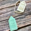 Pencil Cookie Cutter and Fondant Stamp Embosser, Smiley Pencil, Thank You Teacher