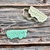 Summer Babe Cookie Cutter and Fondant Stamp Embosser, Sunshine, Holiday, Vacation
