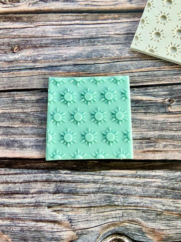 Sunshine Pattern Fondant Stamp Embosser, Sun, Here Comes The Son, Summer
