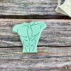 Torso with Tie Cookie Cutter and Fondant Stamp, Stripper, Hen Party, Hen Do, Abs, Chippendale, Torso