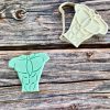 Torso with Tie Cookie Cutter and Fondant Stamp, Stripper, Hen Party, Hen Do, Abs, Chippendale, Torso