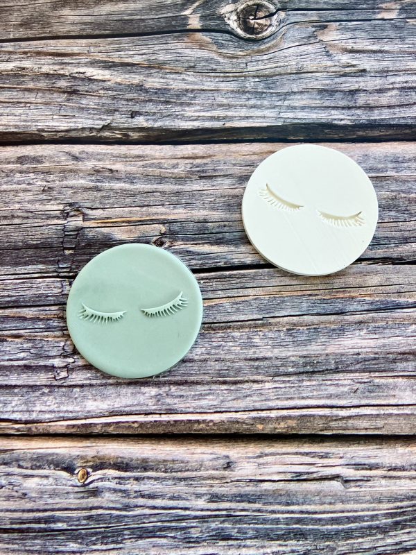 Eyelashes Fondant Stamp Embosser, Eye Lash, Beauty, Make Up, Salon