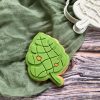 Leaf 3 Leaf Cookie Cutter and Fondant Stamp Embosser, Woodland Theme, Jungle Theme
