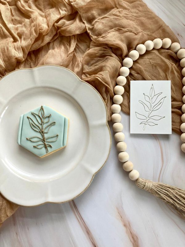 Leaf embosser 1 Leaf Fondant Embosser, Baby In Bloom, Pretty Leaf, Flowers, Plants