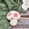Toadstool Cookie Cutter and Fondant Stamp Embosser, Woodland Theme, Fairies, Hippie Mushroom