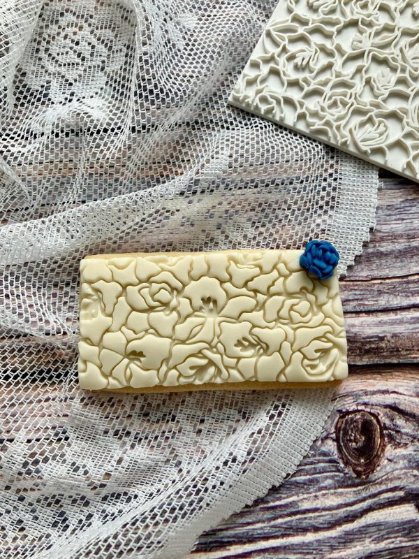 Flower Pattern Fondant Stamp Embosser, Pretty Pattern, Baby In Bloom, Floral