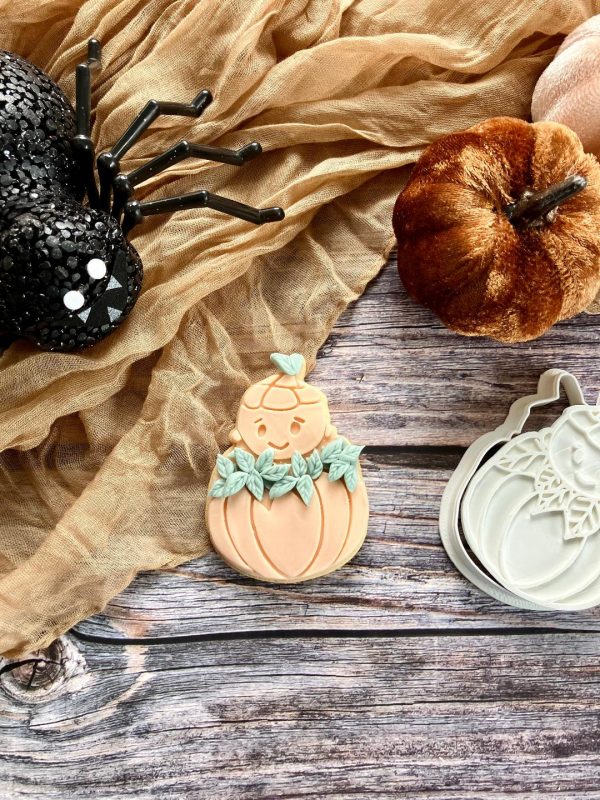 Baby Pumpkin Cookie Cutter and Stamp