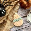Baby Pumpkin Cookie Cutter and Fondant Stamp, Halloween, Baby Shower