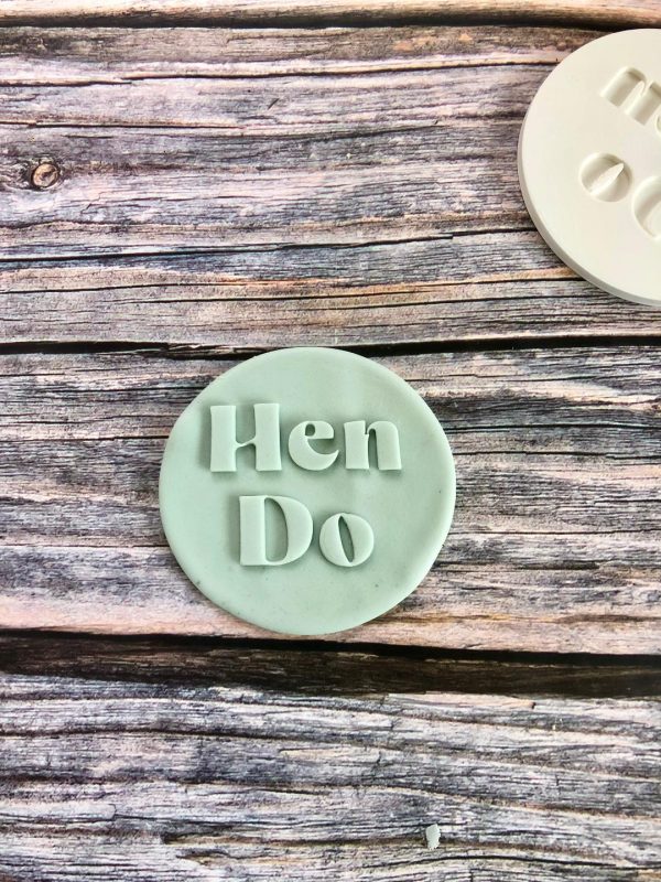 Hen Do Fondant Stamp Embosser Hen Do Fondant Stamp Embosser