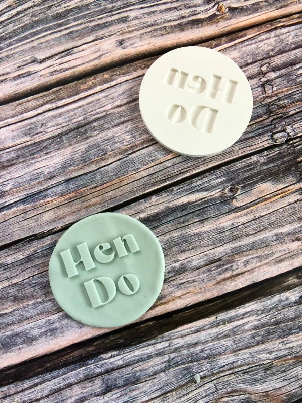 Hen Do Fondant Stamp Embosser Hen Do Fondant Stamp Embosser