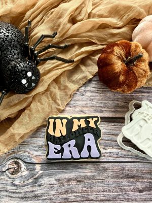 “In My Halloween Era cookie cutter and fondant embosser – 8cm”