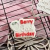 Berry First Birthday Cookie Cutter and Fondant Embosser