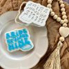 Bride on Cloud Nine Cookie Cutter and Fondant Stamp Embosser, Hen Party, Bride Tribe, Bachelorette