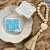 Tribe on Cloud Nine Cookie Cutter and Fondant Stamp Embosser, Hen Party, Bride Tribe, Bachelorette