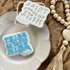 Tribe on Cloud Nine Cookie Cutter and Fondant Stamp Embosser, Hen Party, Bride Tribe, Bachelorette