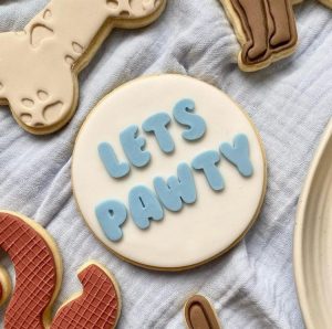 Let's Pawty Fondant Stamp Embosser