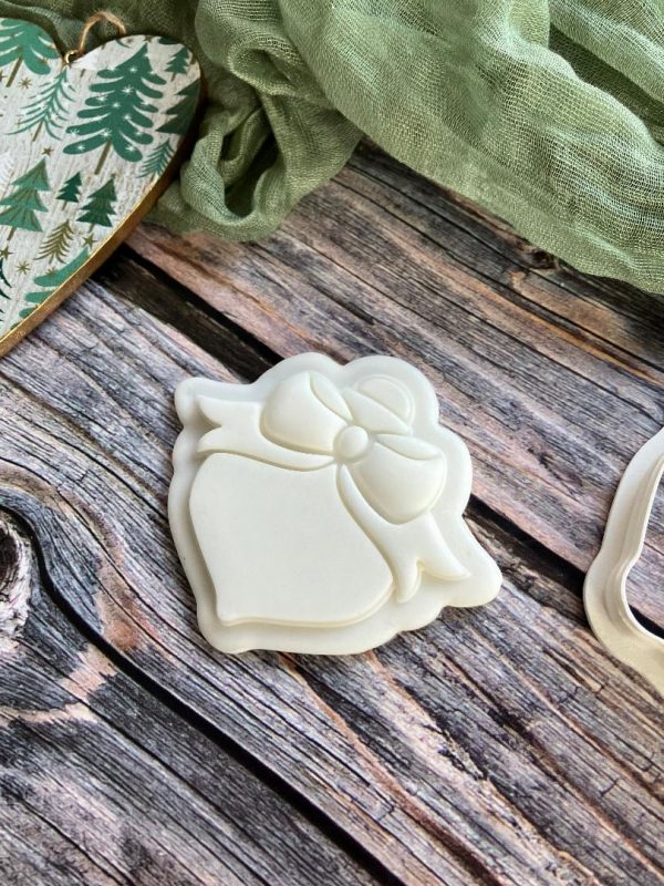 Bauble Bauble Cookie Cookie Cutter and Multi Pop Embosser, Christmas, Holidays, Tree Decoration