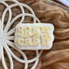 Brew Crew Cookie Cutter and Fondant Stamp Embosser Brew Crew Cookie Cutter and Fondant Stamp Embosser