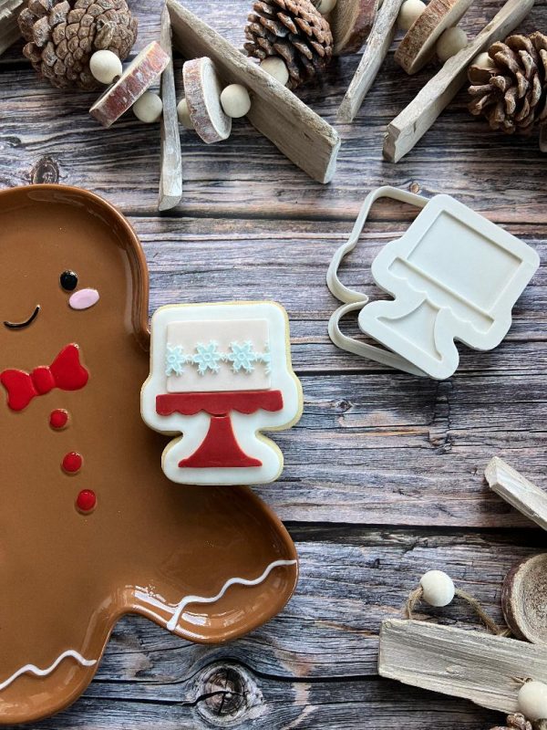 Cake Cookie Cutter and Fondant Stamp Embosser Cake Cookie Cutter and Fondant Stamp Embosser